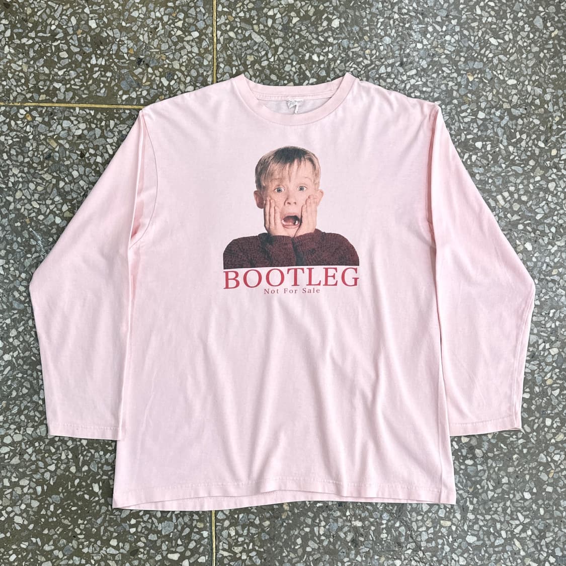 오미야게 나홀로집에 케빈 롱슬리브 티셔츠 XL 상품이미지1