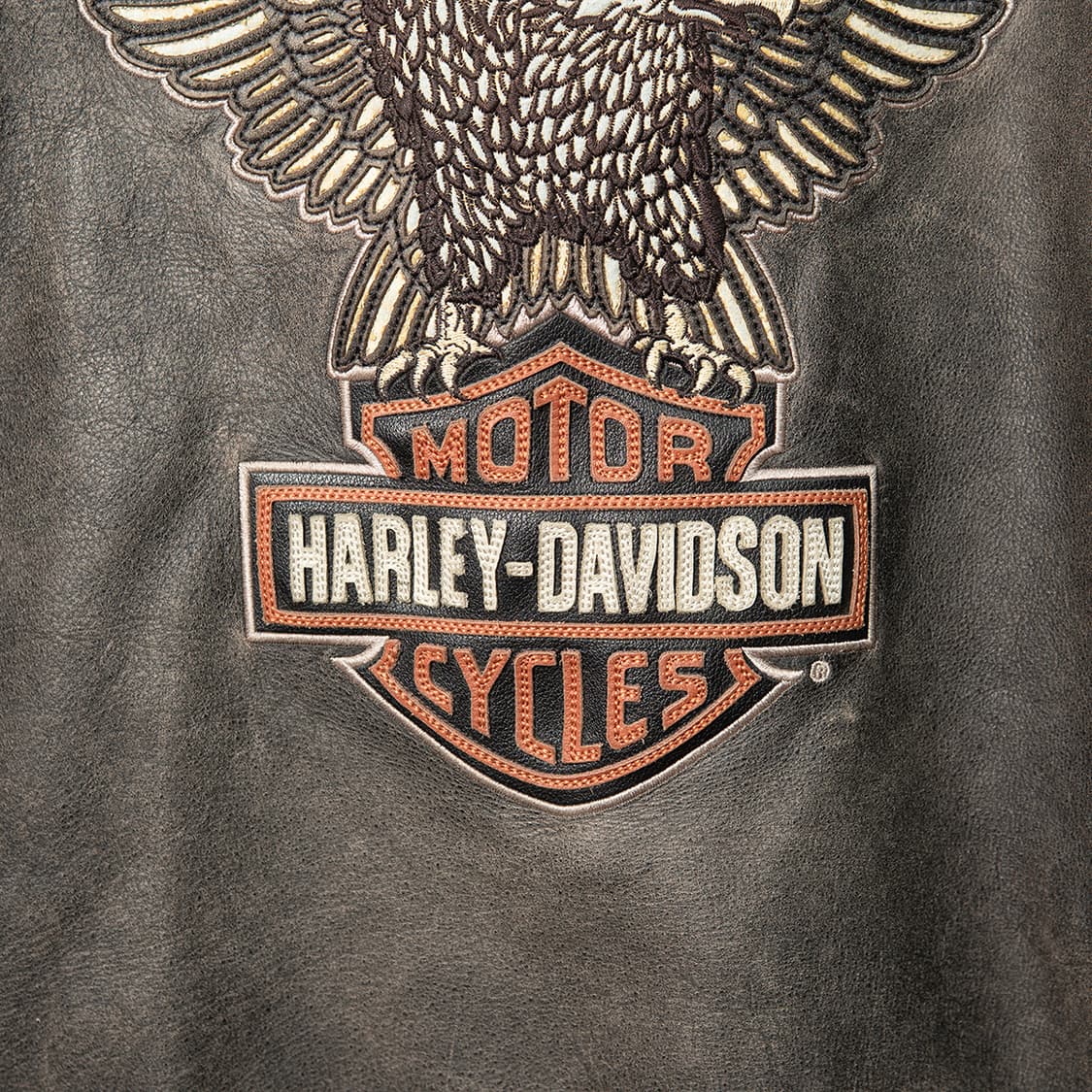 [3XL] 00s 할리데이비슨 리얼 레더 싱글라이더 자켓  상품이미지3
