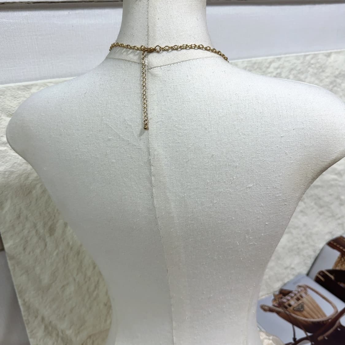 빈티지 바닷 -불가사리 진주 목걸이 상품이미지3