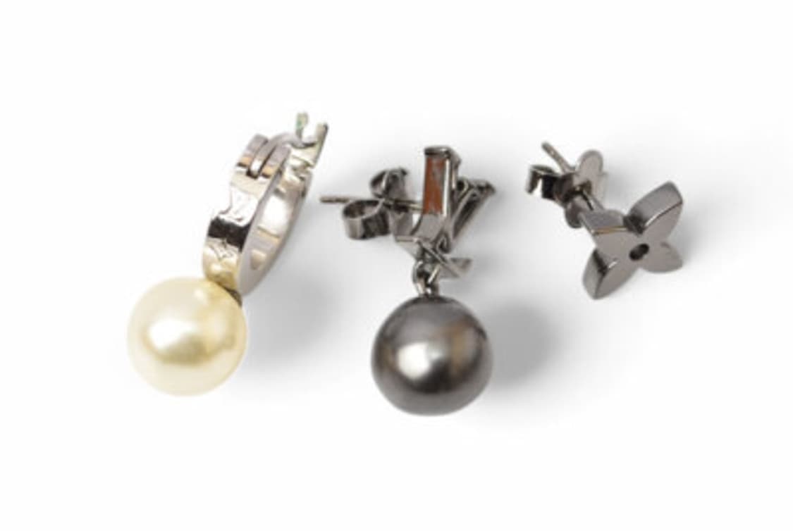 루이비통 모노그램 펄 이어링 상품이미지6