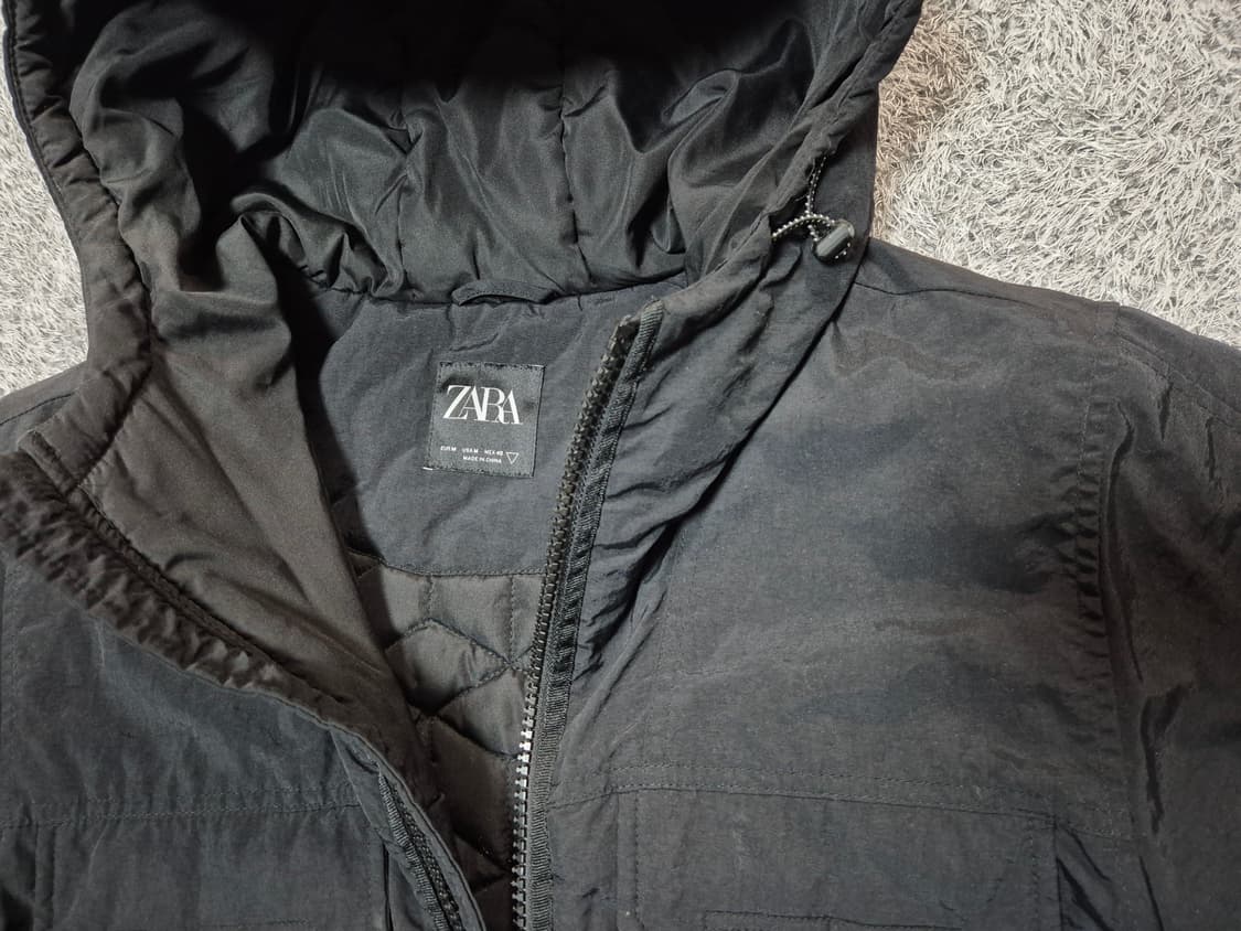 ZARA자라 남성 패딩 후드 점퍼 M(95-100) 상품이미지2