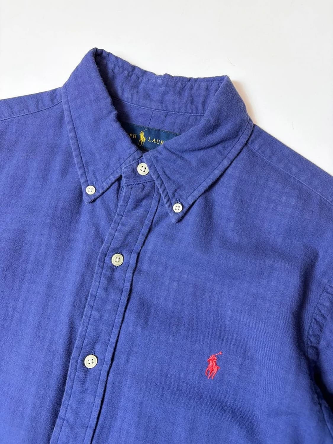 폴로 랄프로렌 버튼 다운 시스루 깅엄체크 셔츠 PN9297 상품이미지3