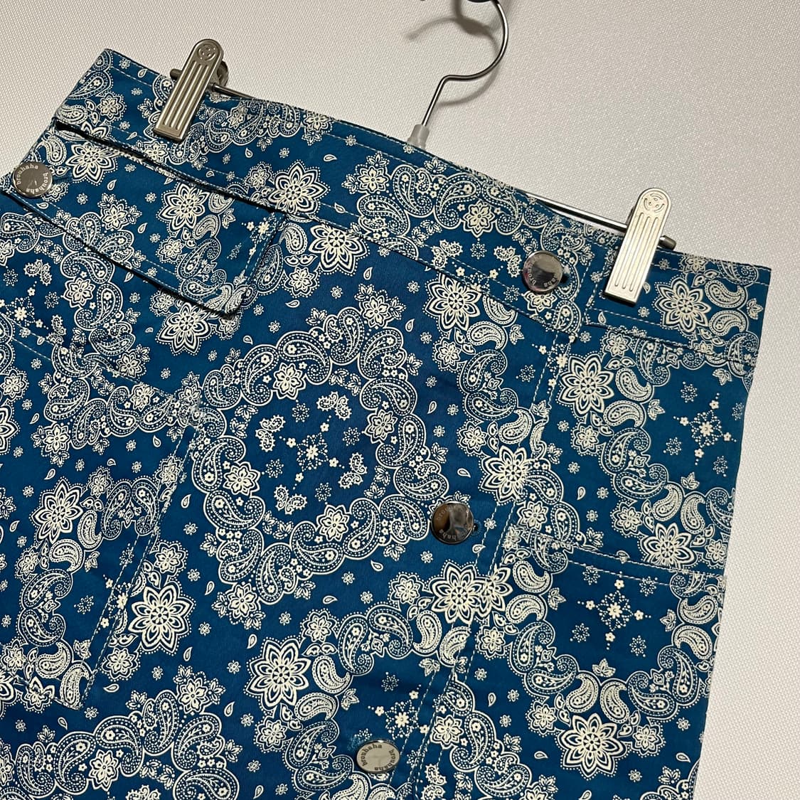 brouhaha 브루하하 페이즐리 랩 스커트 m 상품이미지6