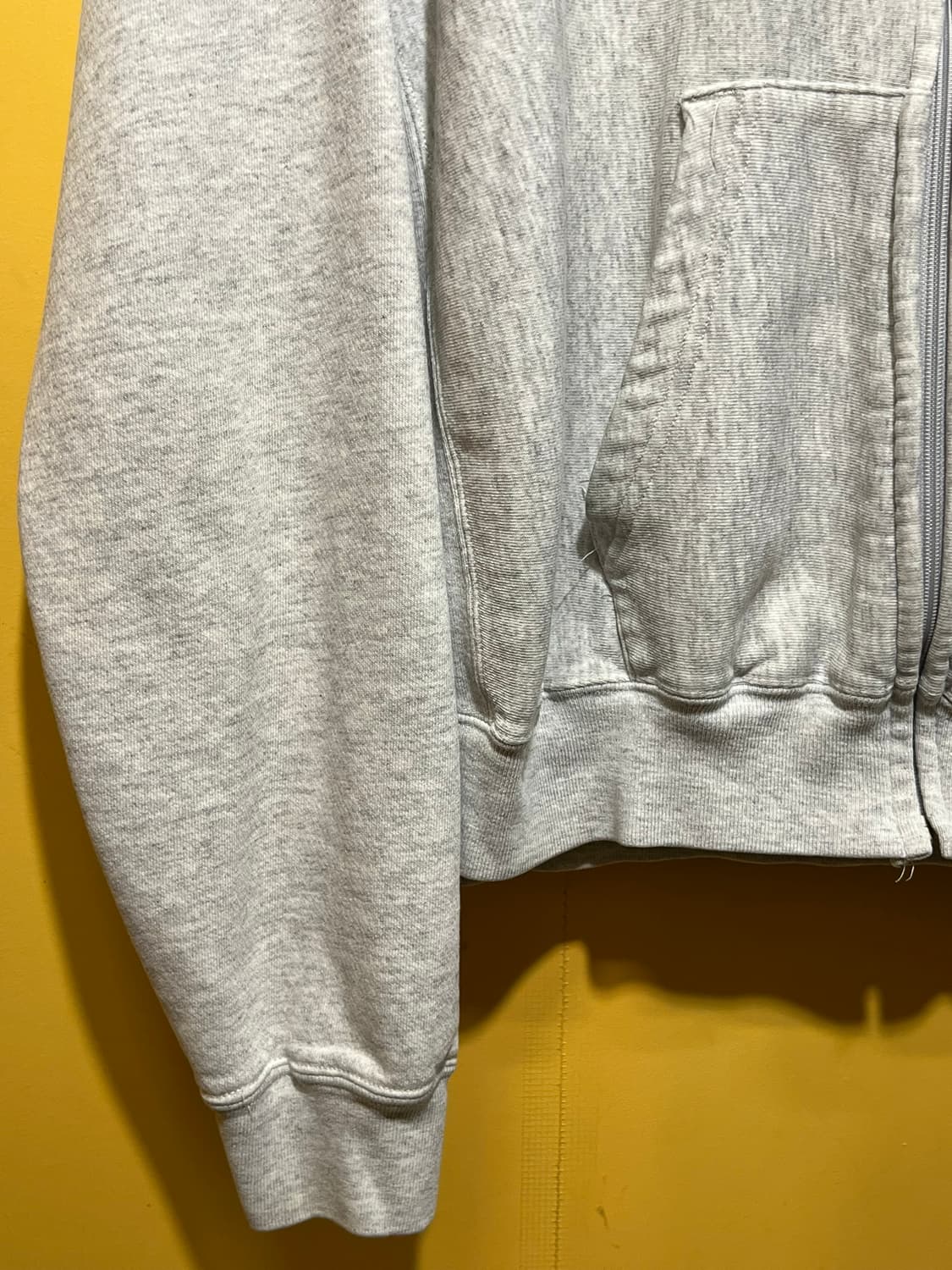 [XL] 미군 ARMY 후드집업 PFU 빈티지 그레이 후드 집업 상품이미지7