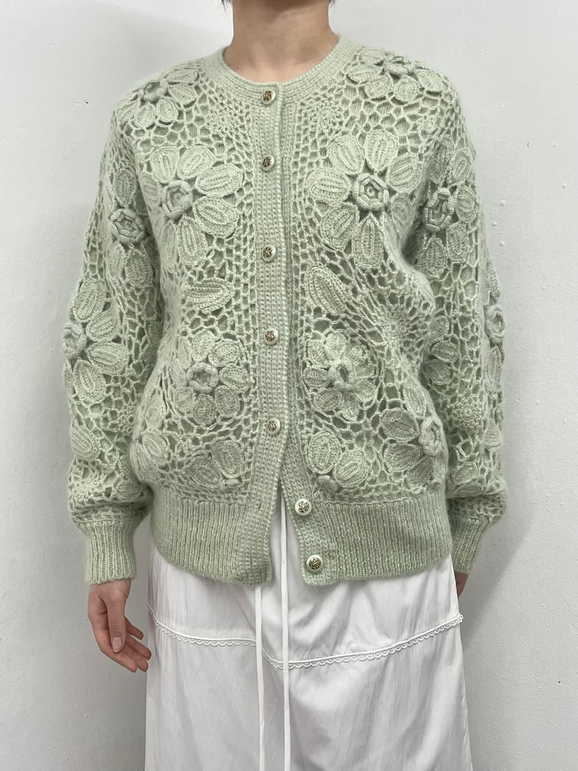 페어리 모티브 디테일 가디건 상품이미지4