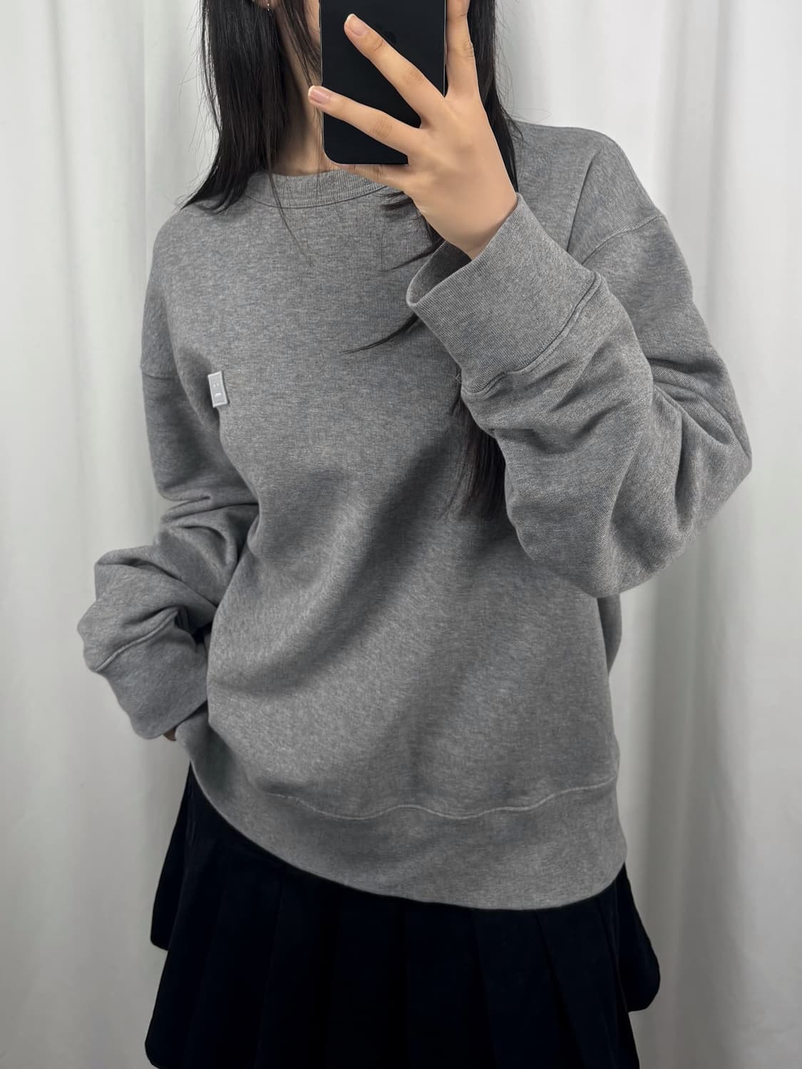 아크네스튜디오 페이스 크루넥 스웻셔츠 상품이미지2