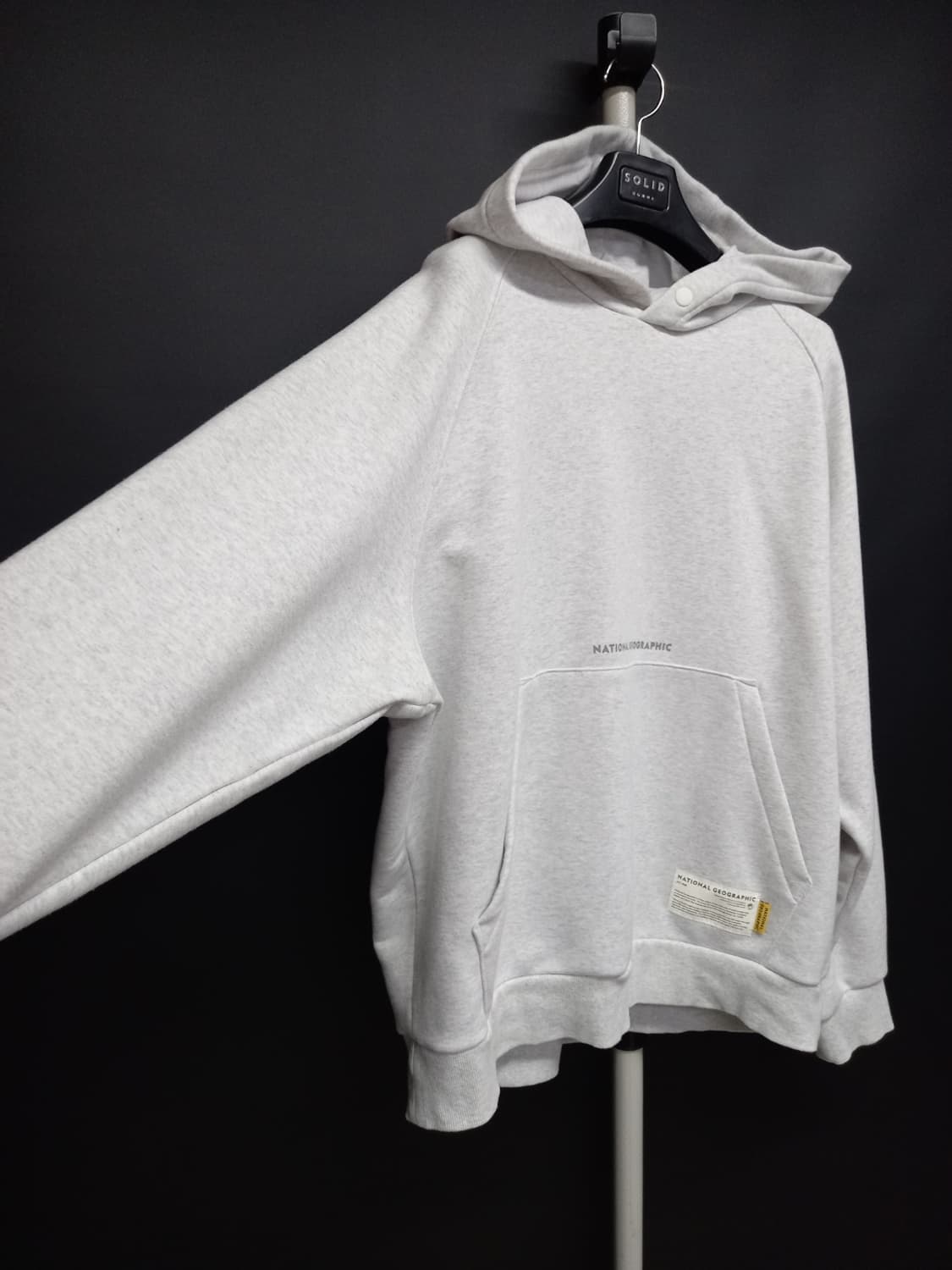 내셔널지오그래픽 춘추동 루즈핏 후드 맨투맨 95.100 상품이미지4