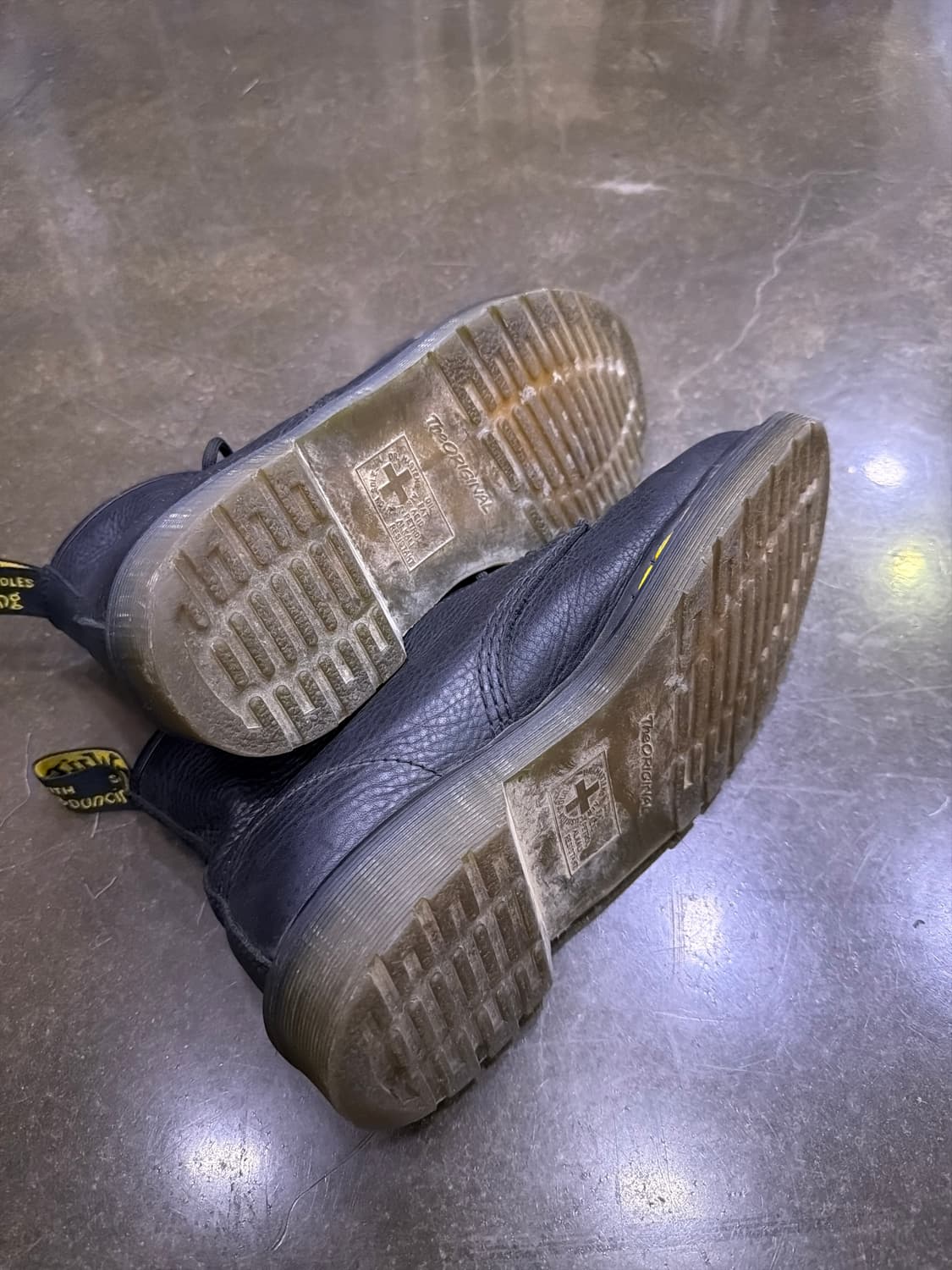 닥터마틴 101 6홀 블랙 워커 부츠 260 상품이미지7