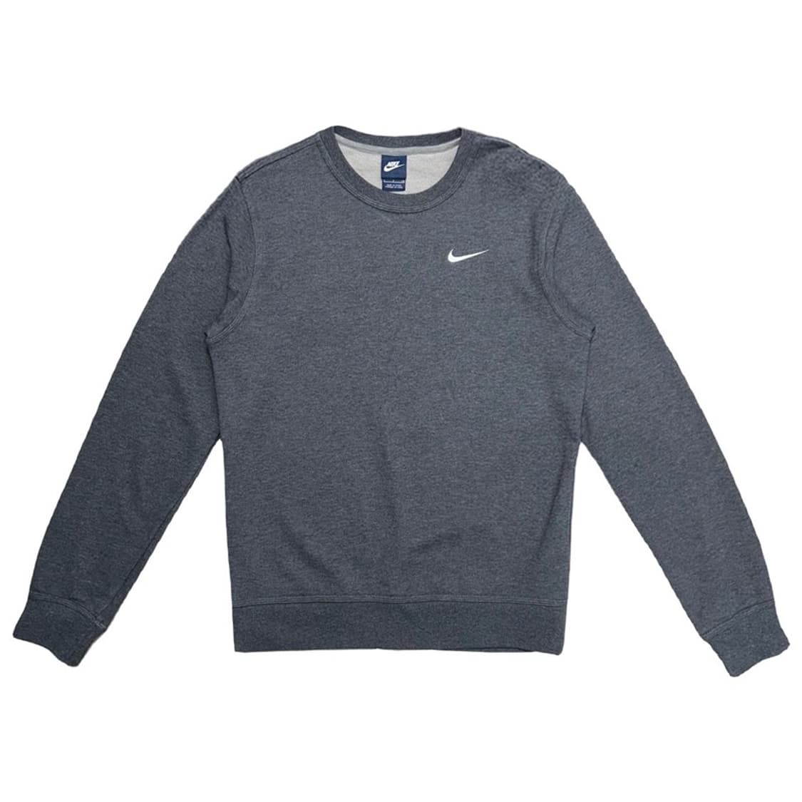 나이키 스우시 맨투맨 차콜 S 상품이미지1