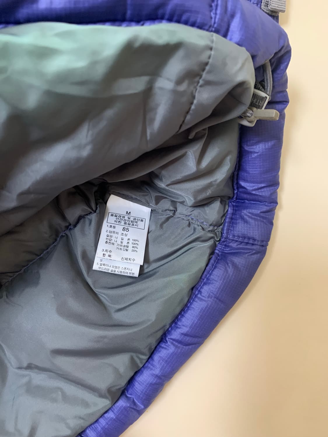 [M] 노스페이스 700 눕시 퍼플 컬러 패딩 상품이미지4