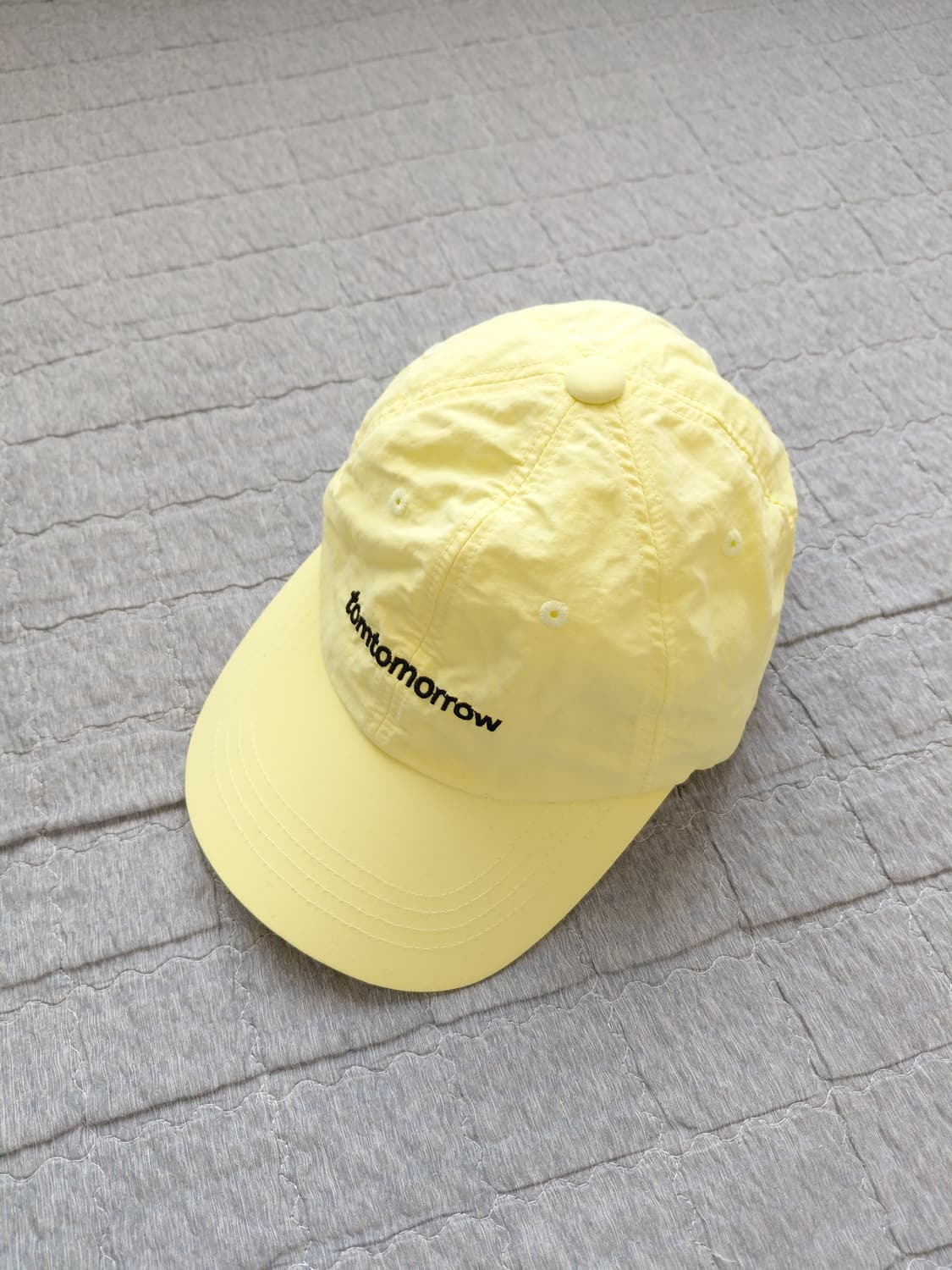 tomtomorrow 레몬옐로우 나일론볼캡(남녀공용) 상품이미지1