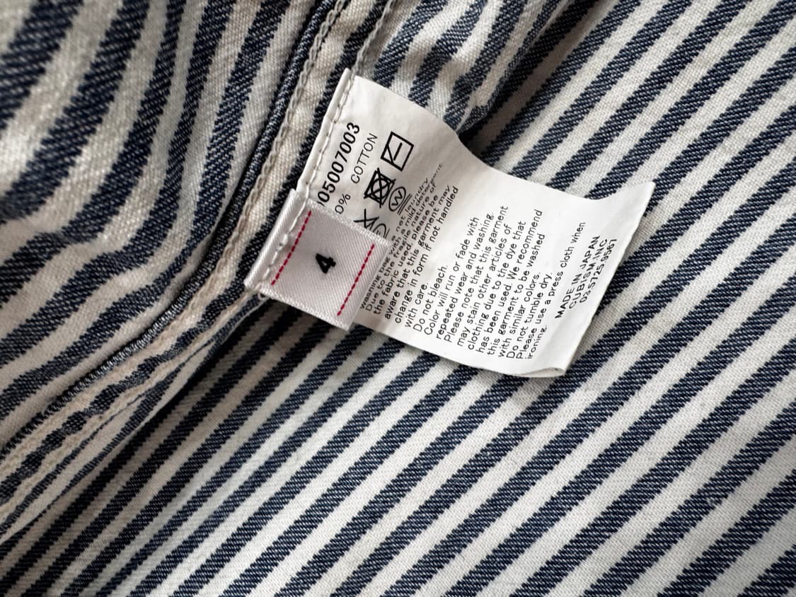 4) Visvim ict PIONEER HICKORY CRASH 상품이미지3