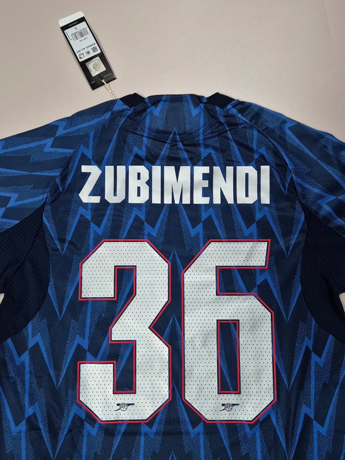 25-26시즌 아스날 수비멘디 어웨이 유니폼 L사이즈 상품이미지7