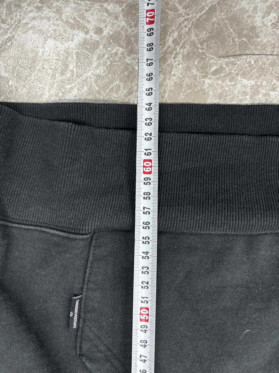 디스이즈네버뎃 시그니처 박스로고 블랙 스웨트셔츠 후드티(XL) 상품이미지6