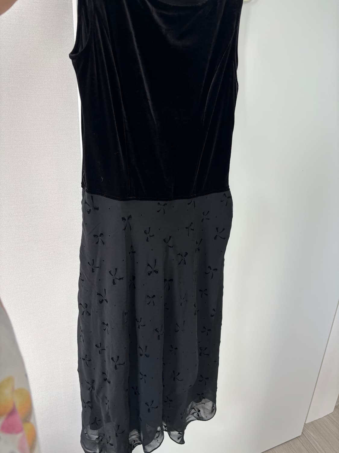 빈티지 벨벳 원피스 상품이미지5