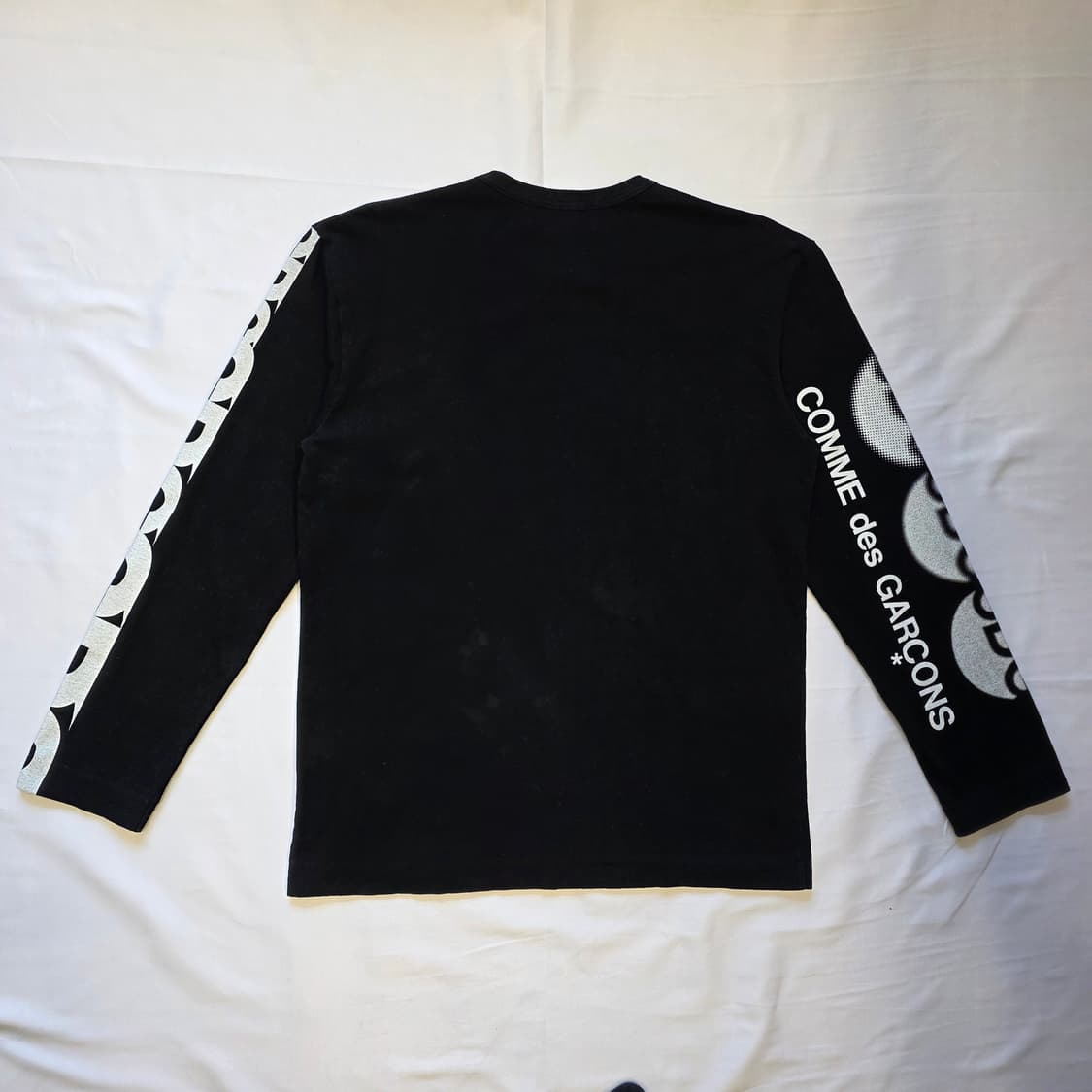 [L]꼼데가르송 CDG 블랙 암로고 롱슬리브 상품이미지6
