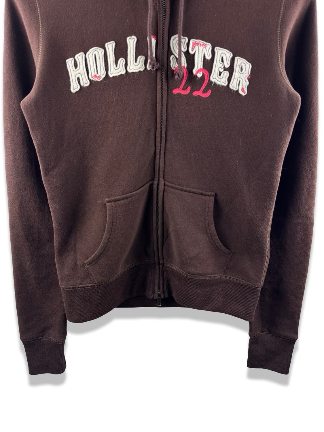 홀리스터 브라운 딱붙 후드집업1870  상품이미지4