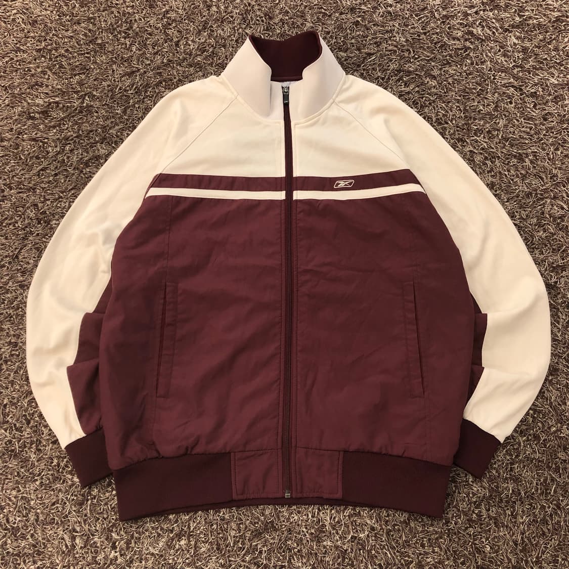 리복 올드스쿨 배색 트랙 자켓 상품이미지1