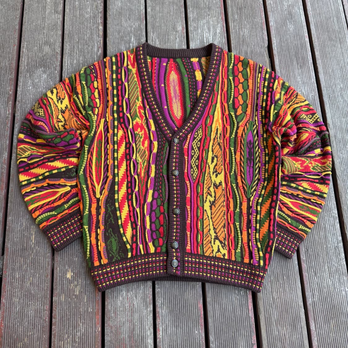 빈티지 케이블 가디건 상품이미지1