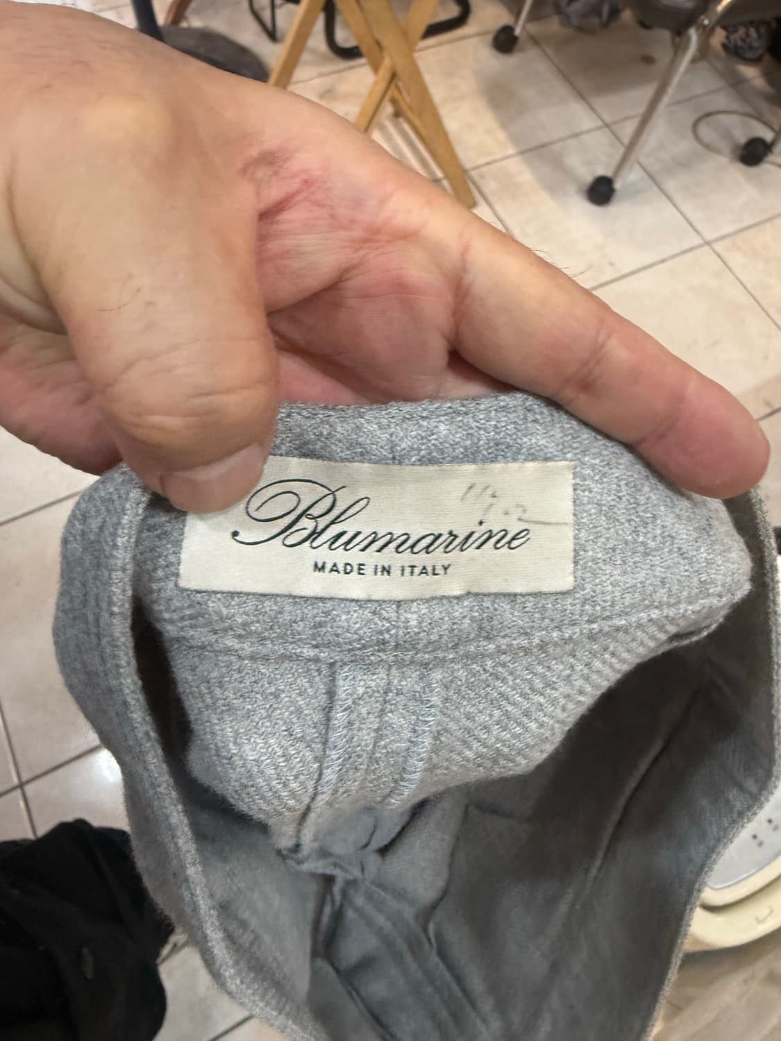 42/30 정품 블루마린 울 바지 팝니다 상품이미지2