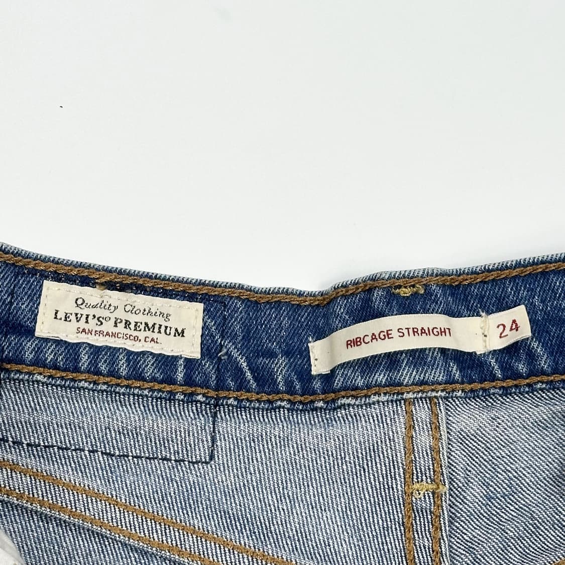 리바이스 오리지널 스트레이트 데님 팬츠 (24인치 여성추천) 상품이미지5