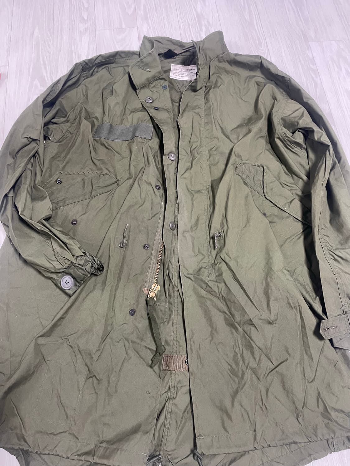 미사용 m65피쉬테일 데드스탁 스몰 새상품  상품이미지2