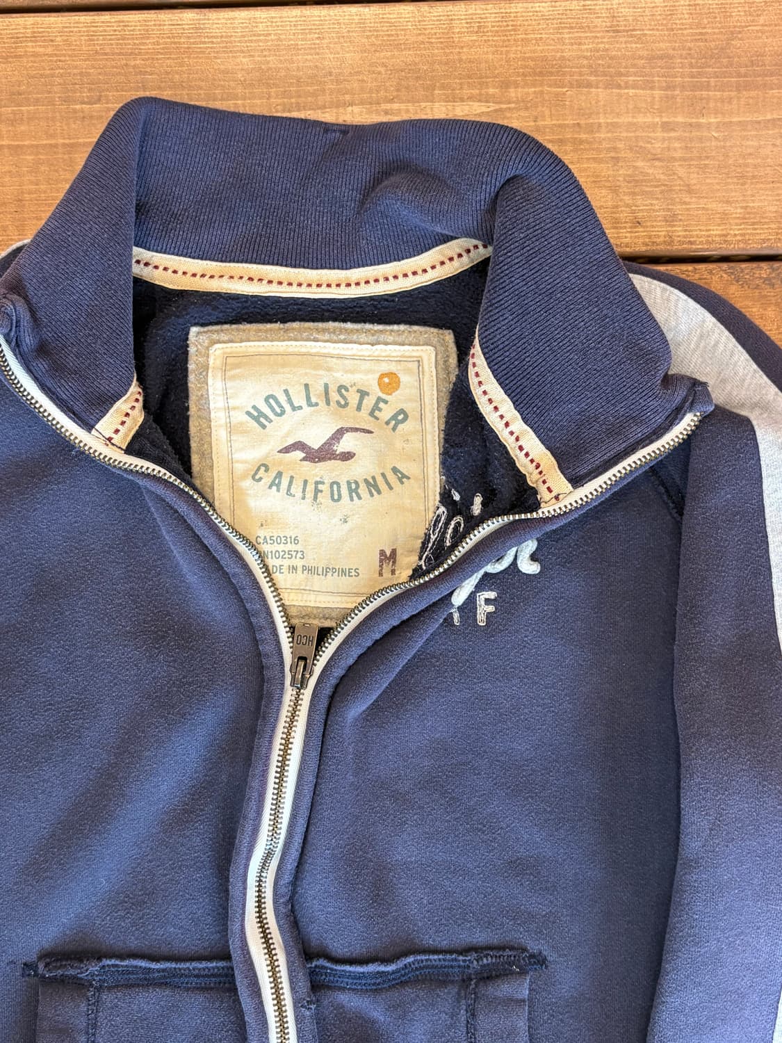 홀리스터 면 집업 상품이미지6