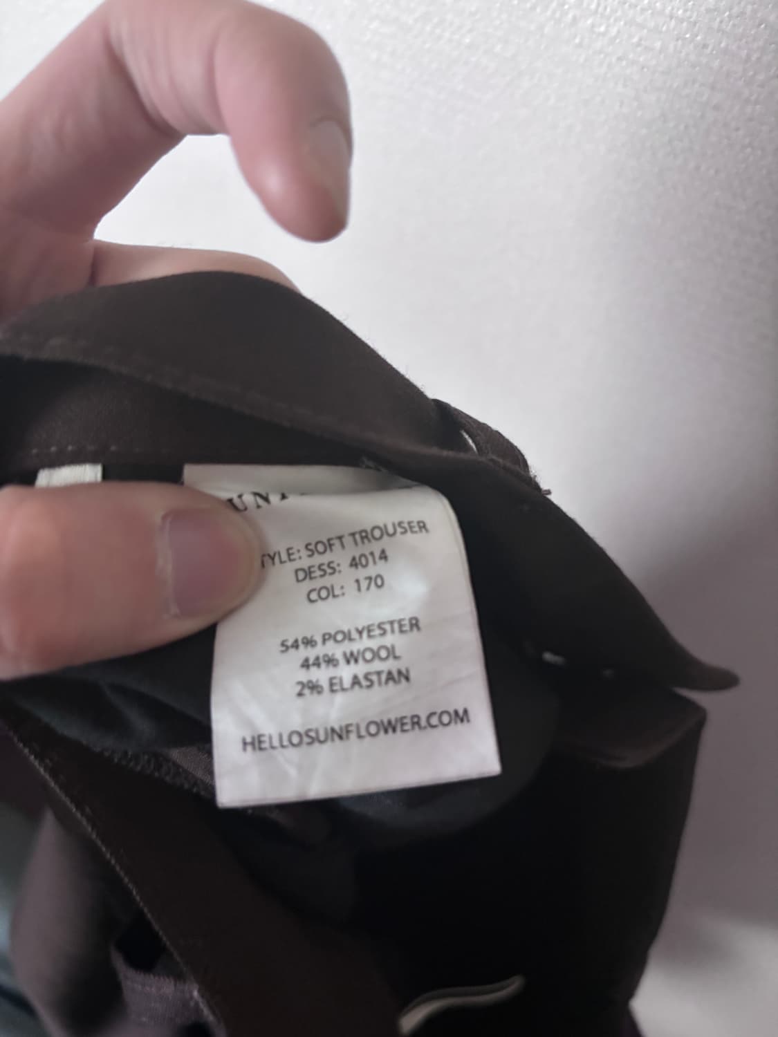 Sunflower 슬랙스 상품이미지5