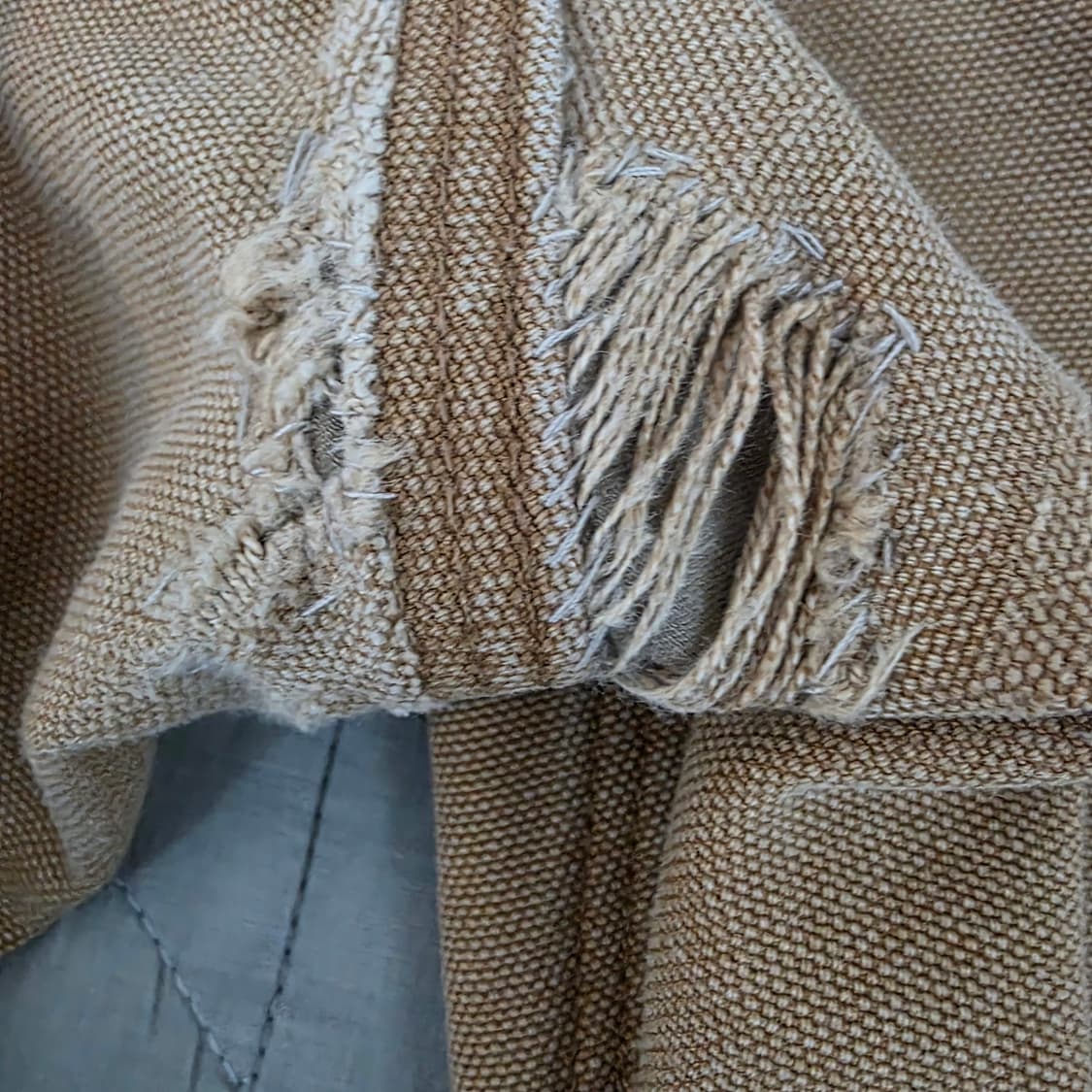 [36X32] 칼하트 더블니 B136 BRN 워크팬츠 트래쉬드 T-5 상품이미지8