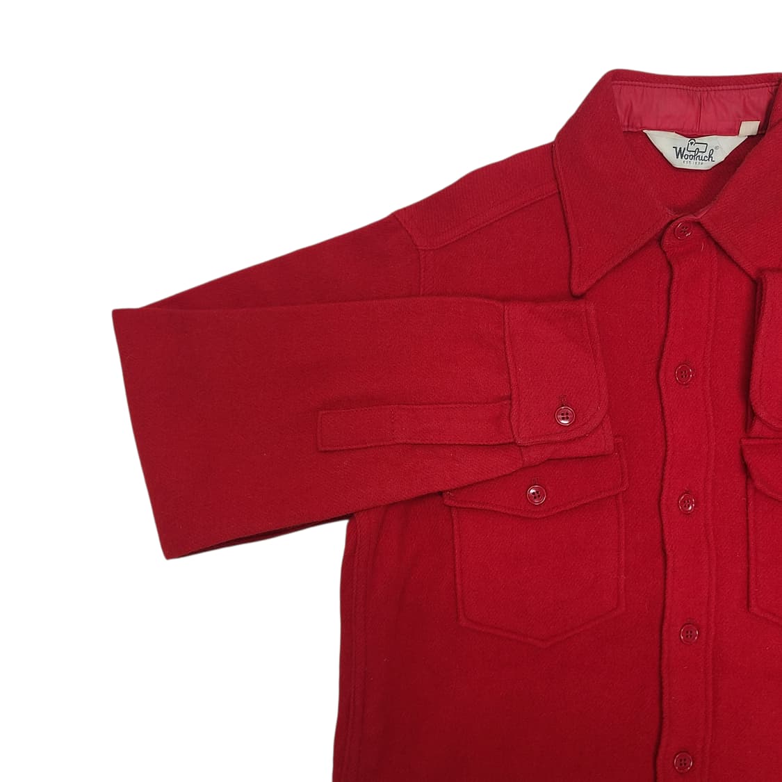 '90s Woolrich 멜톤 셔켓 상품이미지2