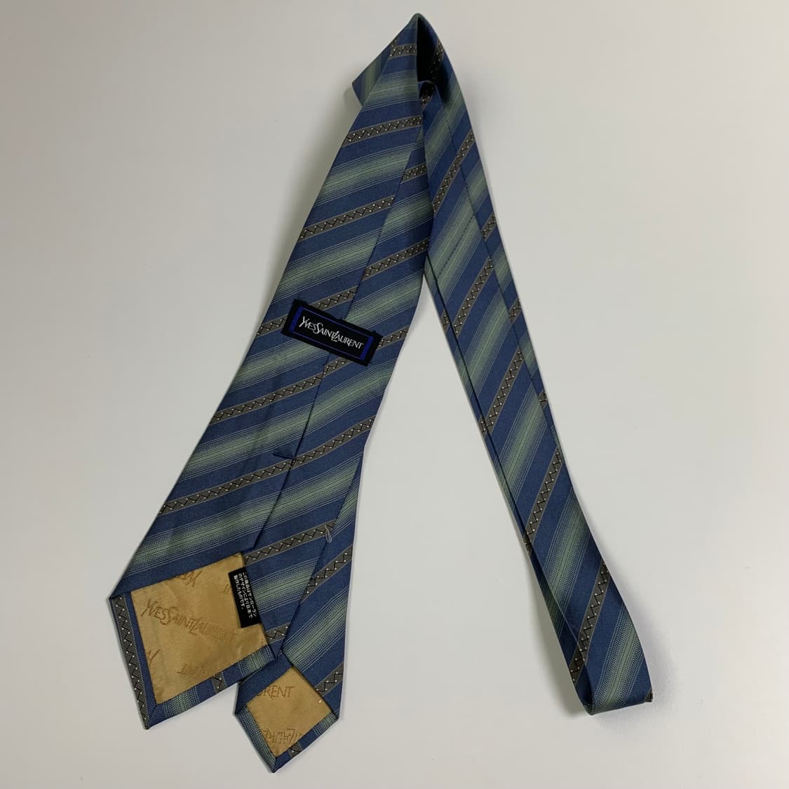 입생로랑(YSL) 명품 슬림 내로우넥타이 A+등급 7.7cm 상품이미지9