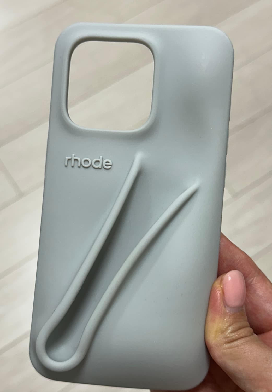 RHODE 아이폰 14Pro 폰케이스 GREY 상품이미지1