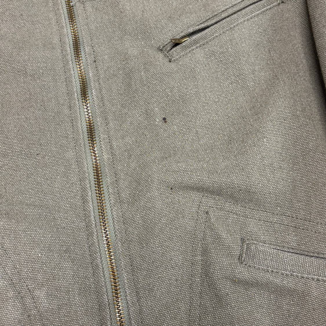 [M] 라퍼지스토어 워크 자켓 카키 그레이 상품이미지8