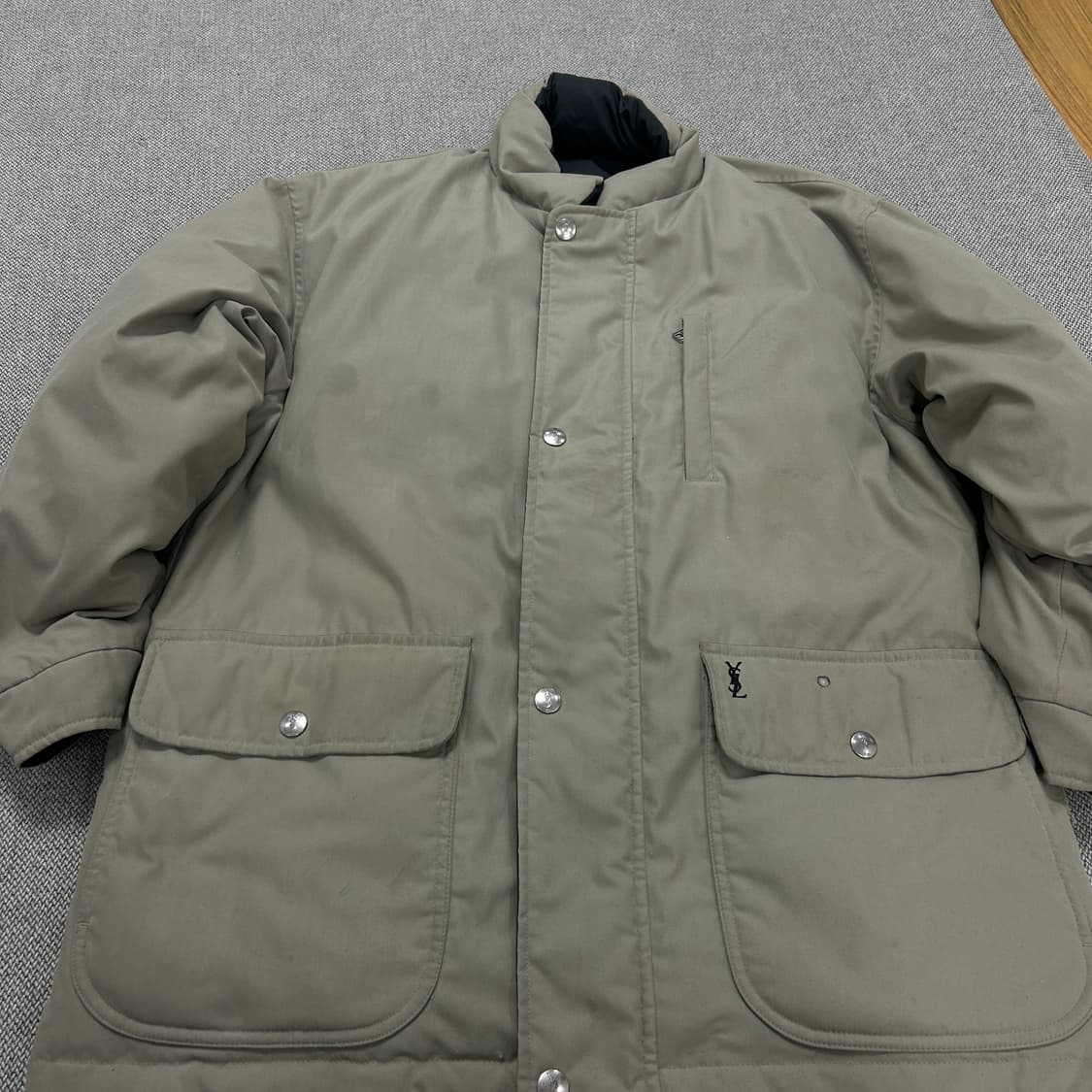 입생로랑 리버시블 구스다운 패딩(95) 상품이미지5