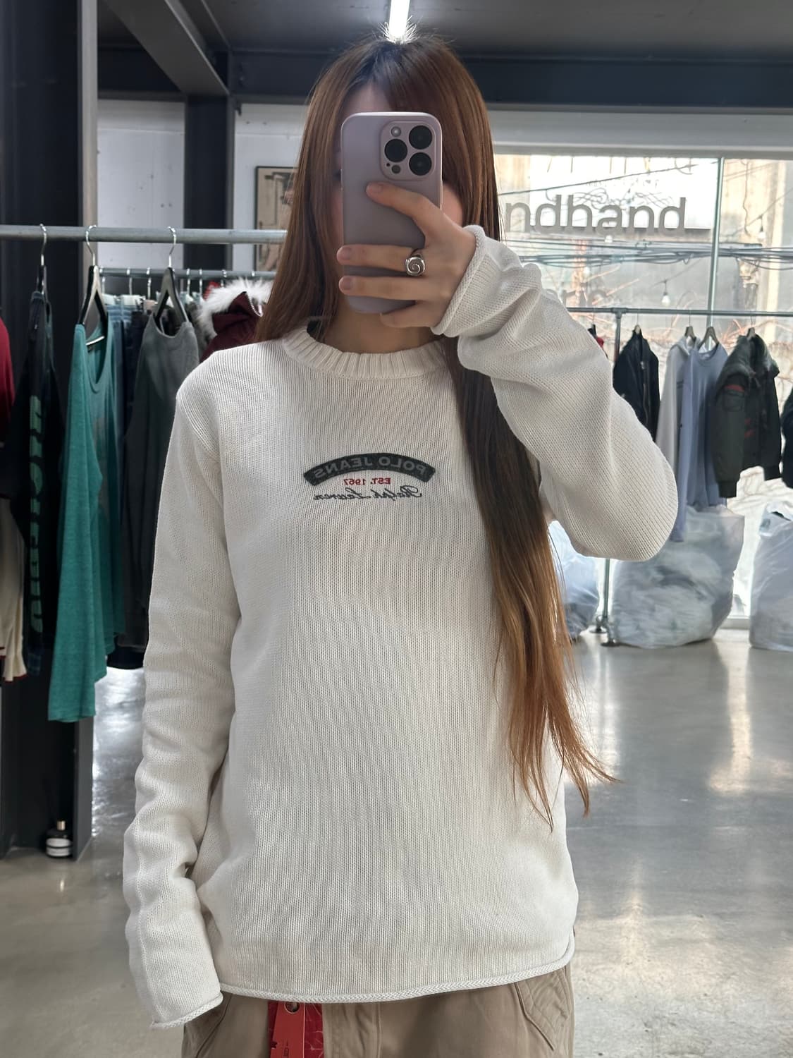 폴로랄프로렌 진스 크루넥 니트 상품이미지3