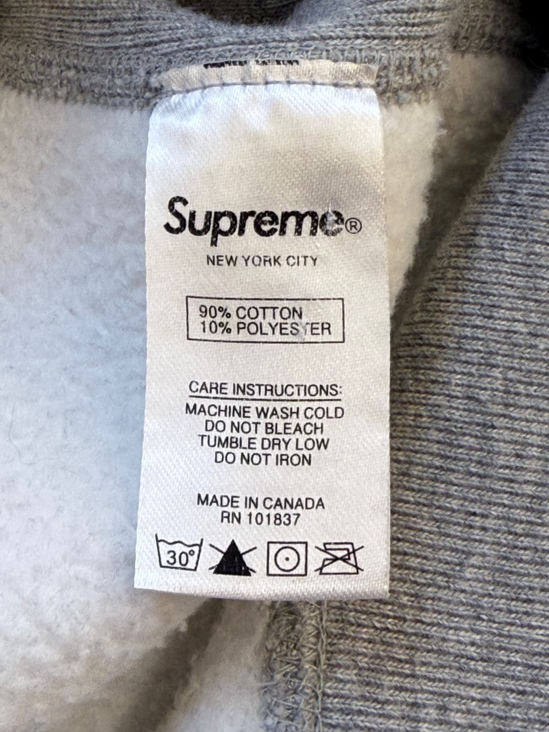 Supreme Box Logo Crewneck 상품이미지5