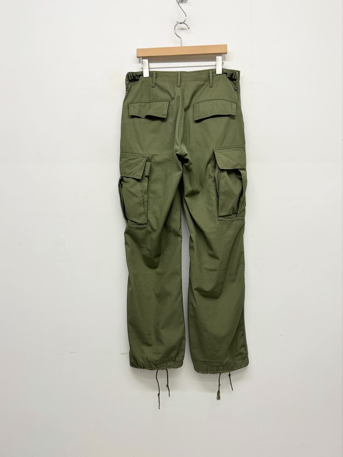 1969 US ARMY 오리지널 정글퍼티그 팬츠 상품이미지4