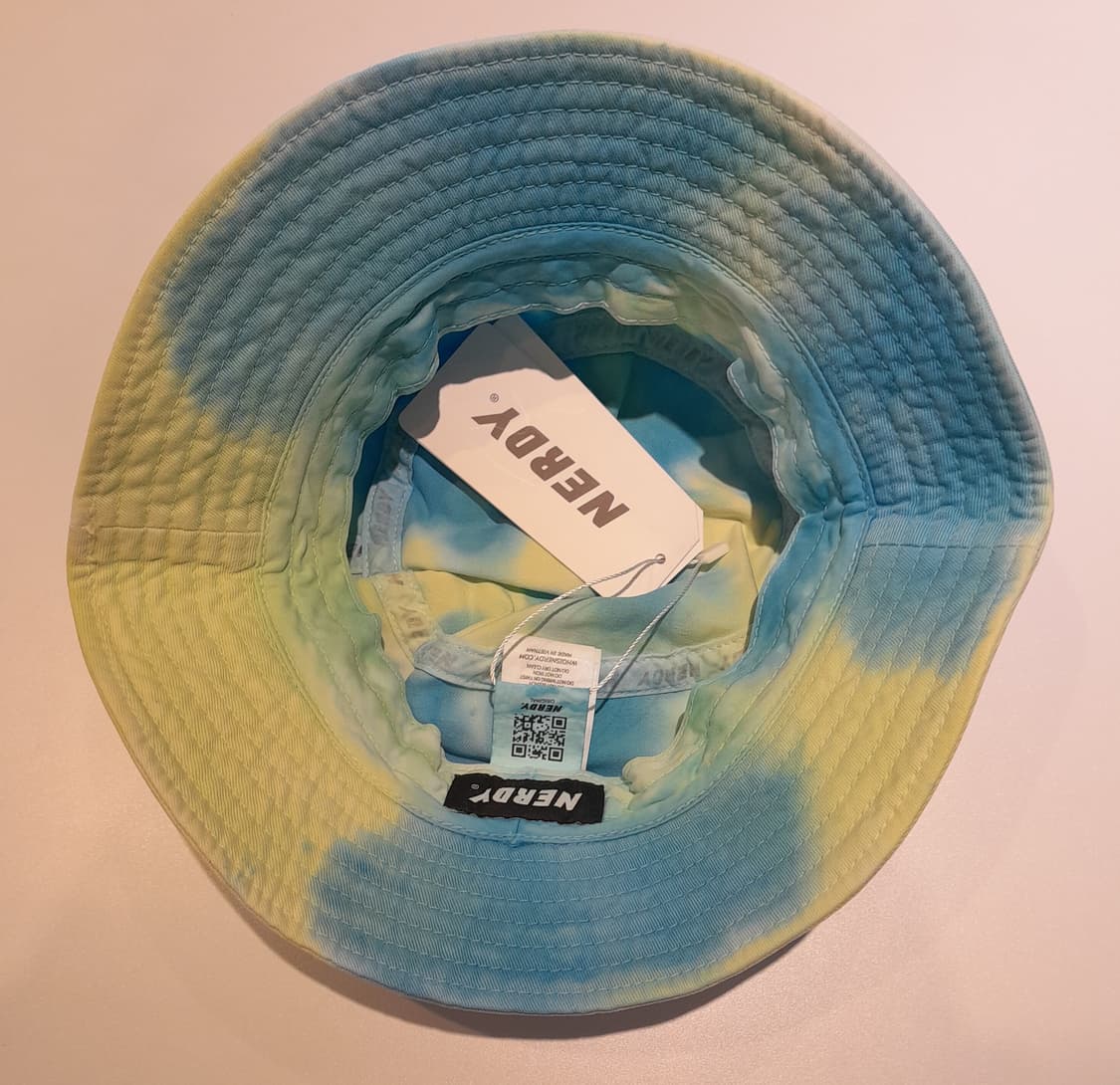 💥(새상품) 널디 물나염 워싱 버킷햇 (S) 상품이미지5