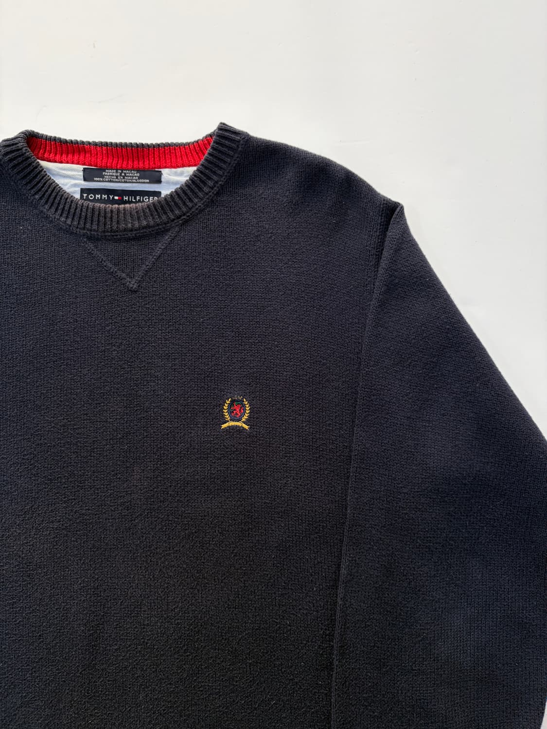 타미 네이비 풀오버 스웻셔츠 상품이미지3