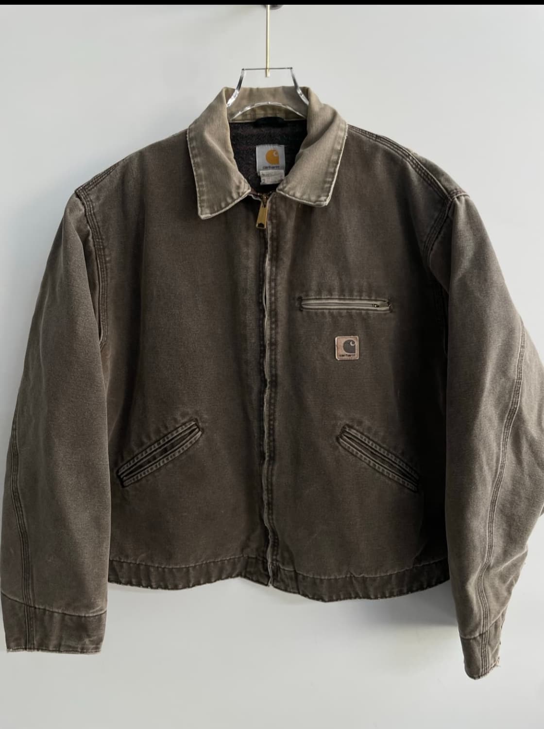 칼하트 디트로이트 자켓 브라운(XL) j97 상품이미지1