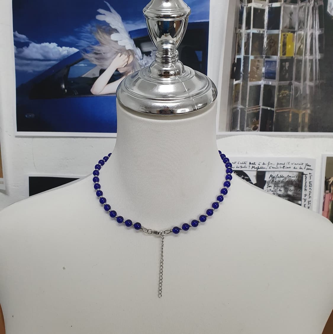 [Vintage] Blue's Tone Necklace 상품이미지4