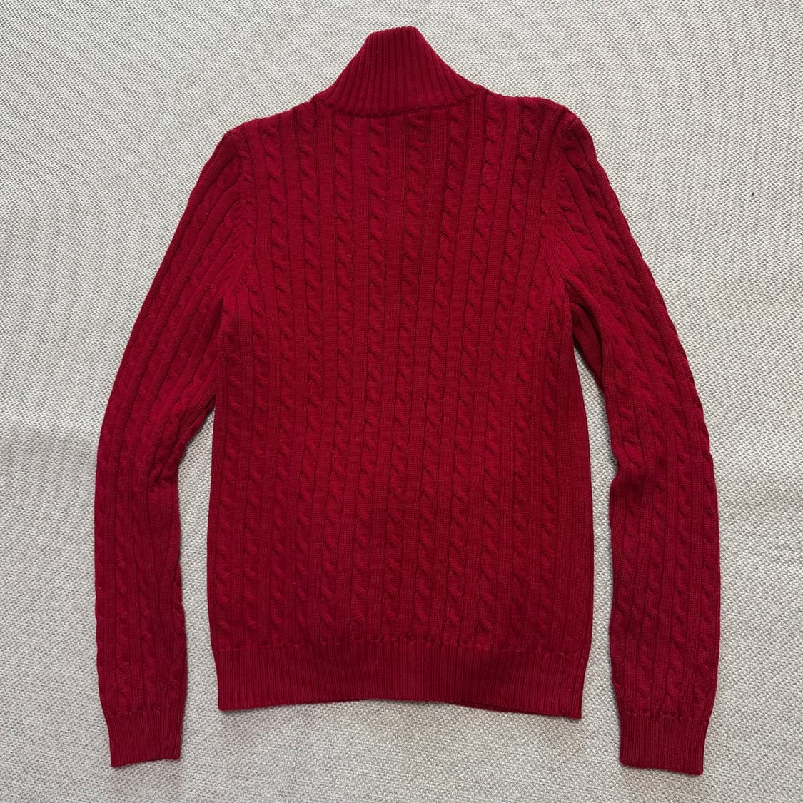 랄프로렌 케이블 니트 집업 상품이미지7