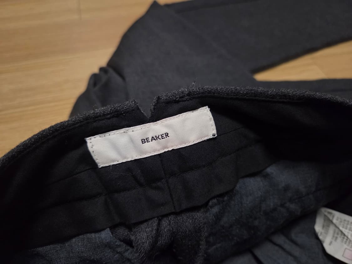 비이커 Beaker 울  슬랙스 팬츠  상품이미지5
