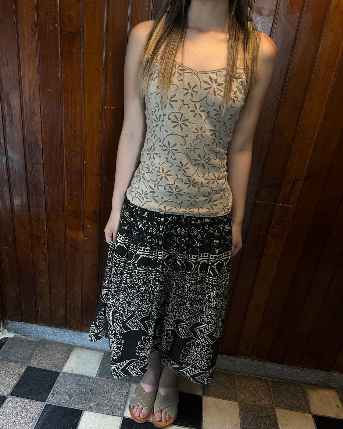 india cotton skirt 상품이미지2