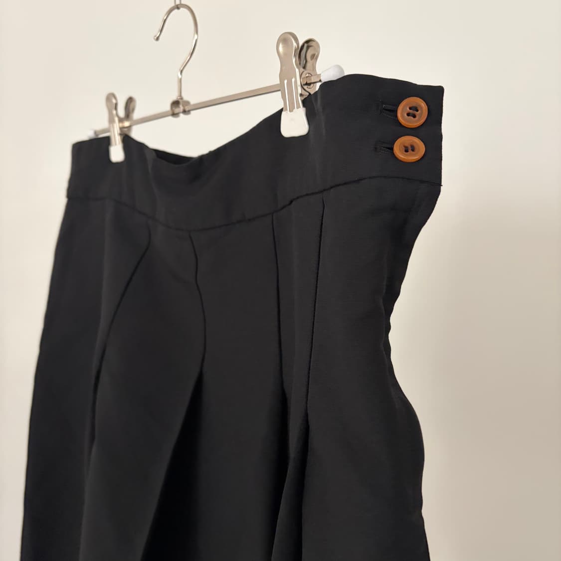 Basic Pleats Polyester Skirt 상품이미지2