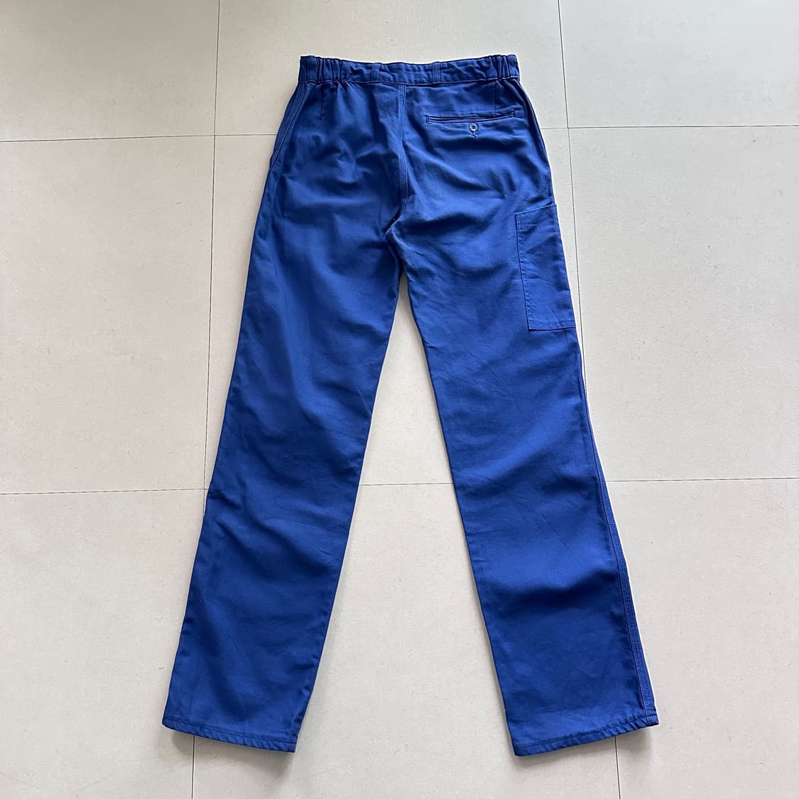 르라부어 프렌치 워크 팬츠 블루 (40) 상품이미지7