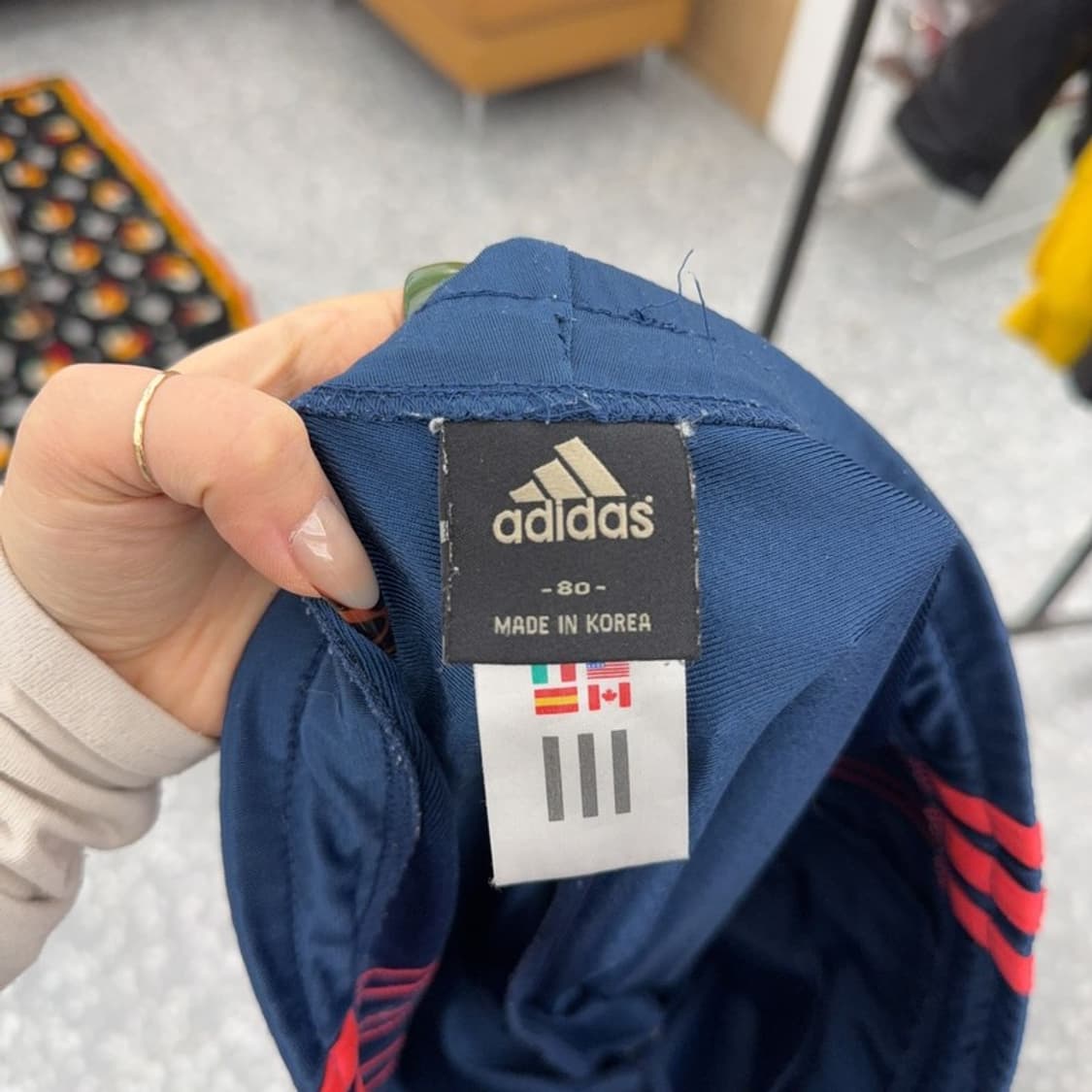 아디다스 올드스쿨 빈티지 네이비핑크 트랙팬츠 80 C08388 상품이미지6