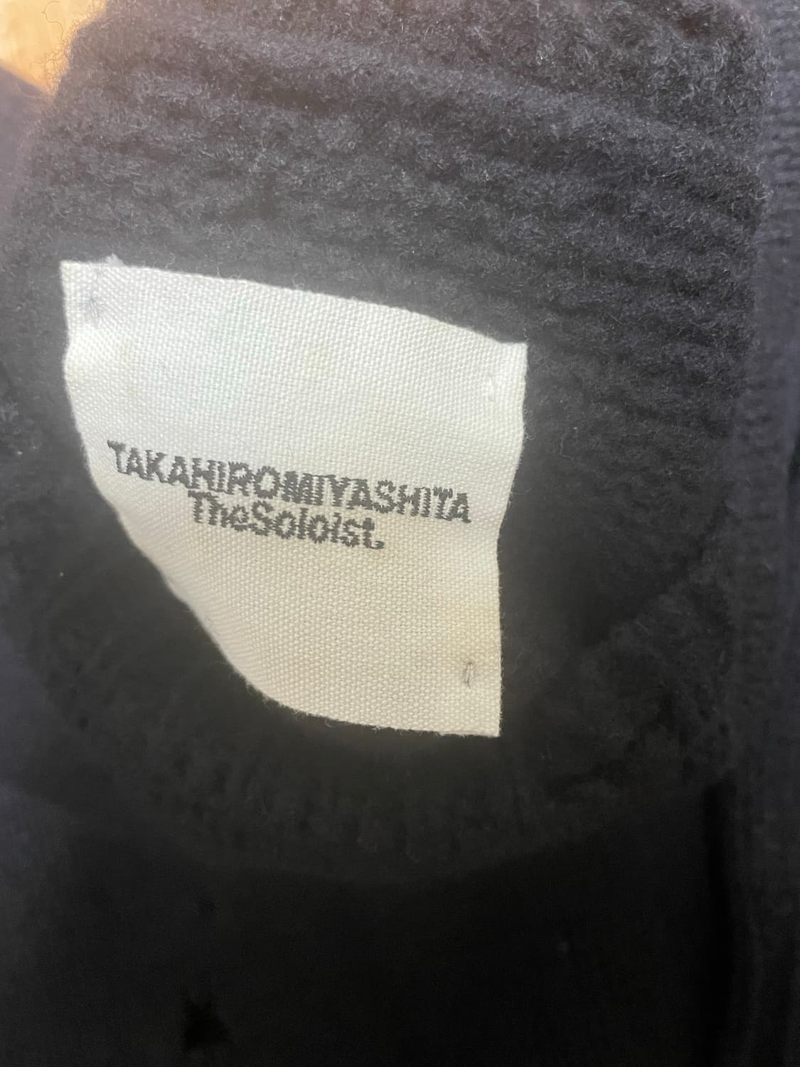 솔로이스트 그런지 니트 46 상품이미지2