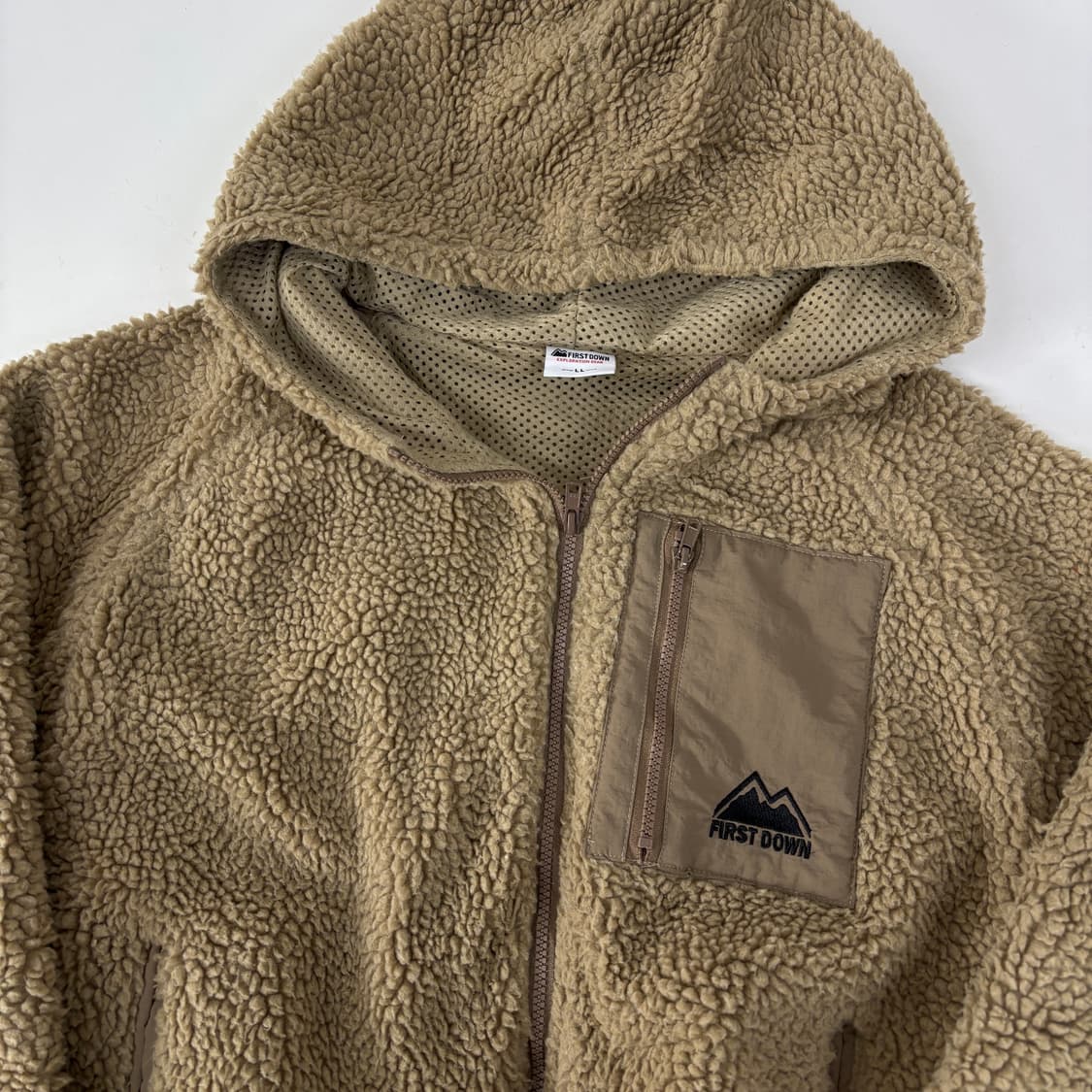 퍼스트다운 플리스 집업 상품이미지5