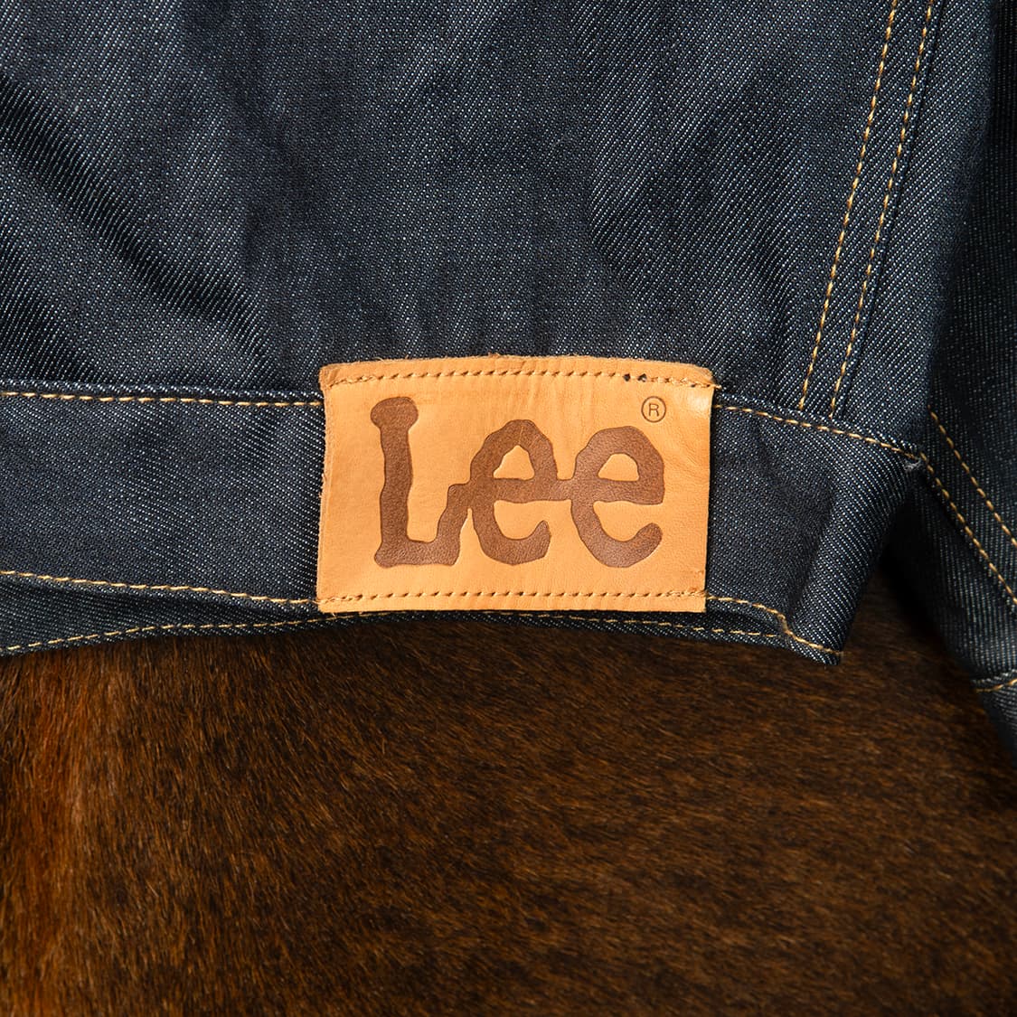 [XL] Lee 코듀라 오버사이즈 핏 데님 트러커 자켓  상품이미지5